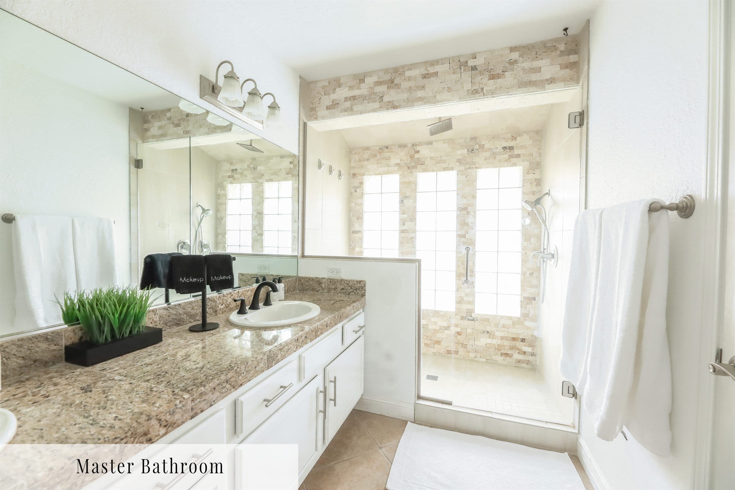 Master bathroom